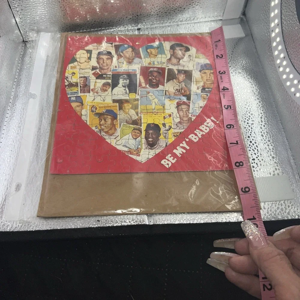 Vintage 1970s Sports Illustrated Classic Baseball Trading‎ Cards Puzzle Framed
